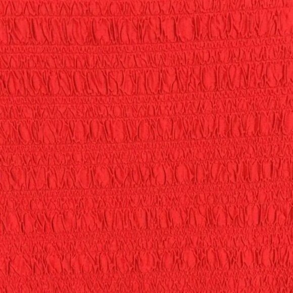 East‎ 5th Essentials Red Textured Knit Top Short Sleeve Crew Neck Shirt - Picture 9 of 11